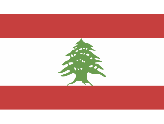 Autocollant Drapeau Liban - Drapeaux