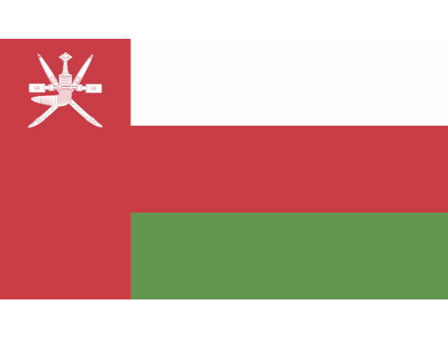 Autocollant Drapeau Oman - Drapeaux