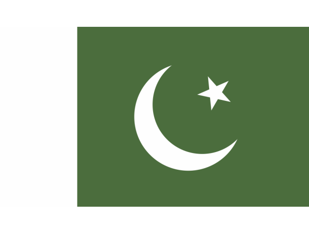 Autocollant Drapeau Pakistan - Drapeaux