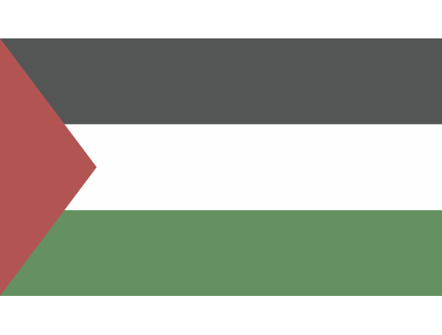 Autocollant Drapeau Palestine - Drapeaux