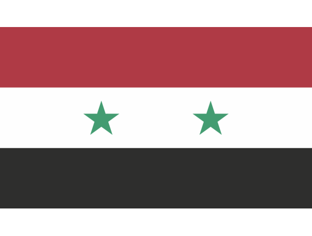 Autocollant Drapeau Syrie - Drapeaux