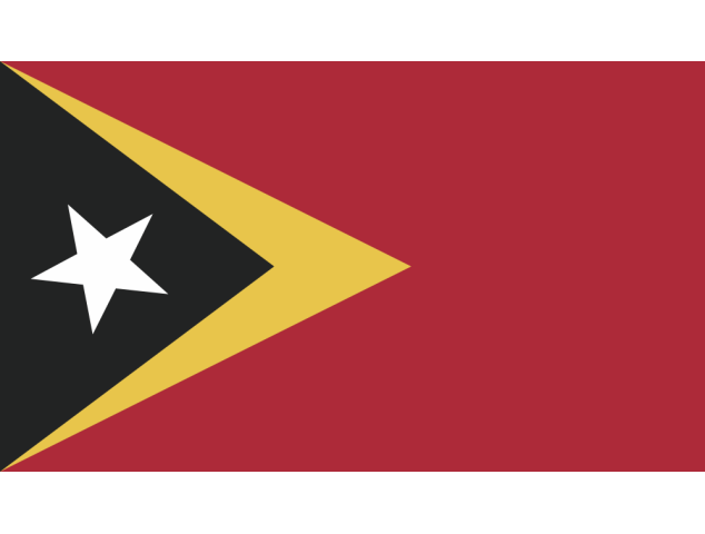 Autocollant Drapeau Timor Oriental - Drapeaux