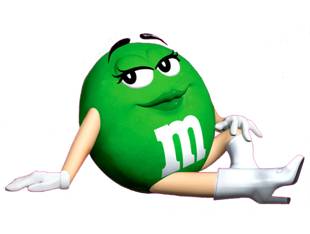 m&m's girl - Autocollants