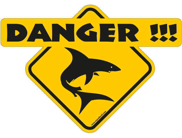 danger requin - Australia 4x4