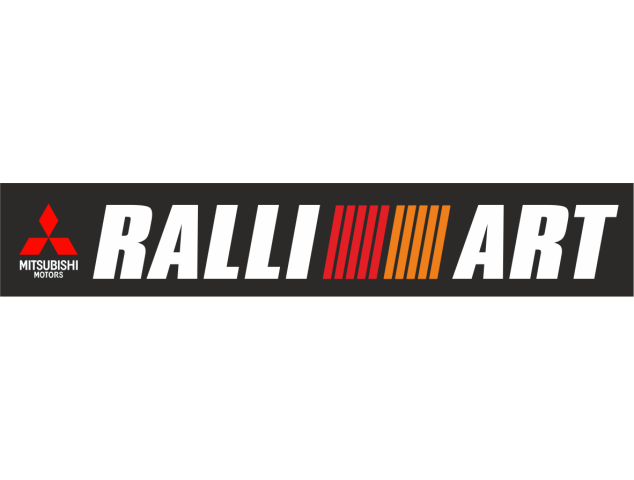 Autocollant RALLIART - Logos Racers