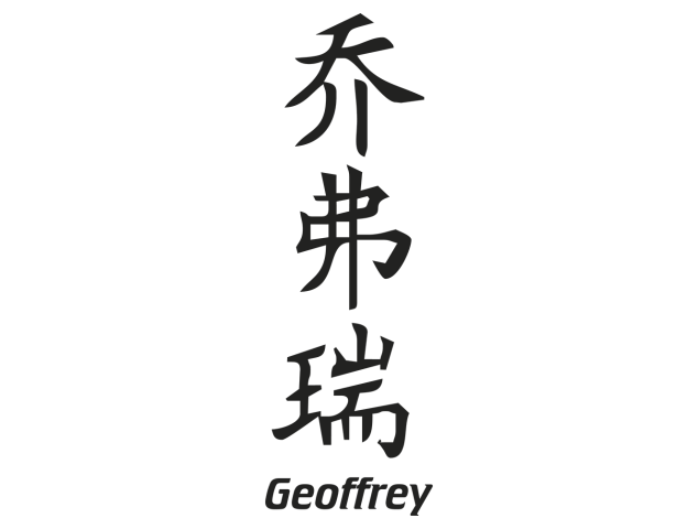 Prenom Chinois Geoffrey - Prénoms chinois
