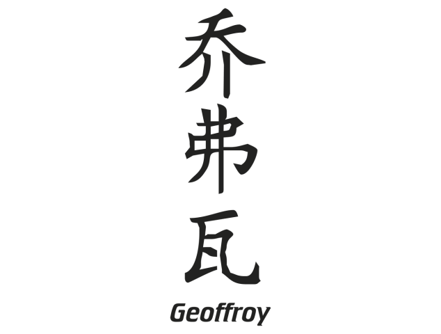 Prenom Chinois Geoffroy - Prénoms chinois