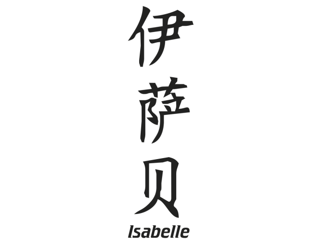 Prenom Chinois Isabelle - Prénoms chinois