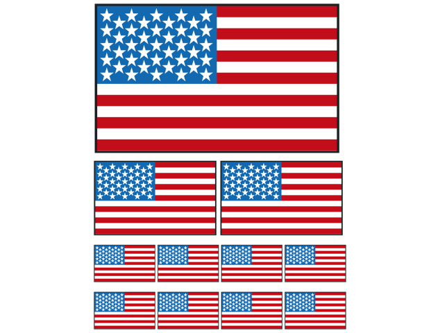 drapeau american - Kits