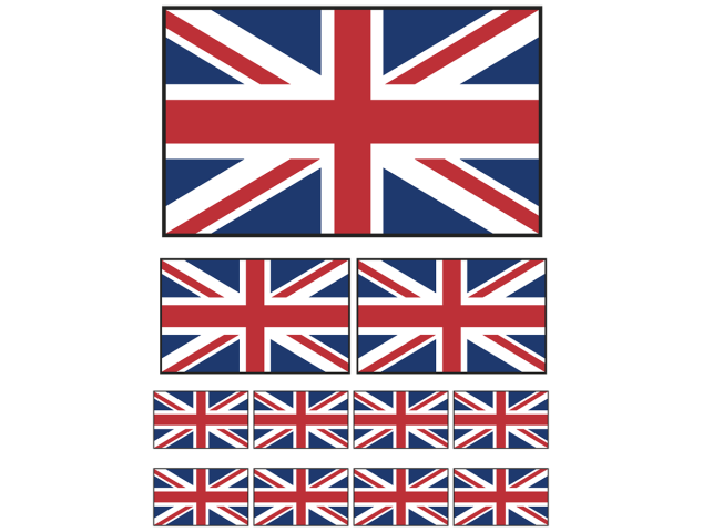 drapeau anglais - Kits