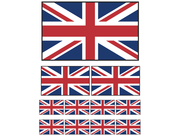 drapeau anglais - Kits