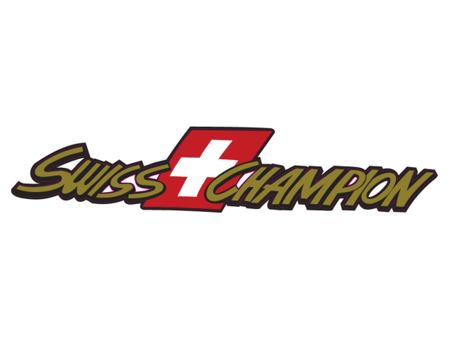 autocollant Swiss Champion - Logos Racers