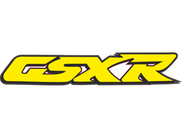 Autocollant SUZUKI GSXR Jaune - Stickers Suzuki