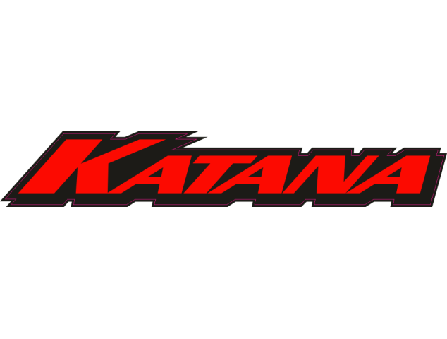 Autocollant SUZUKI KATANA ROUGE - Stickers Suzuki