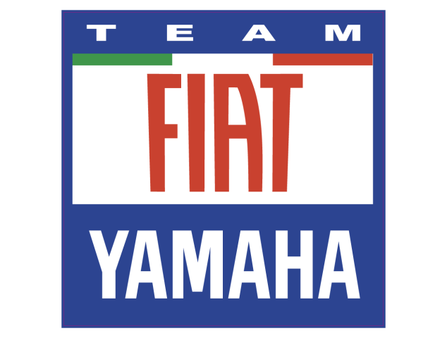 autocollant YAMAHA_FIAT_TEAM - Stickers Yamaha