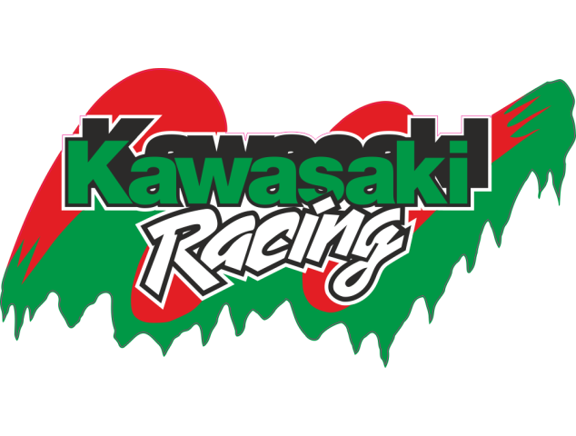 autocollant KAWASAKI_RACING - Stickers Kawasaki