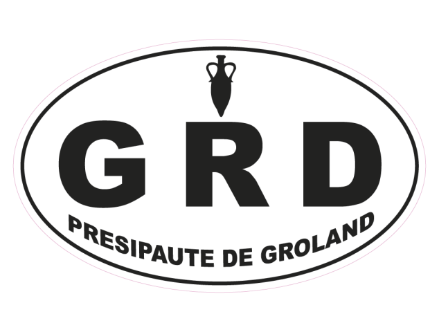 Autocollants groland " grd " - Logos Racers