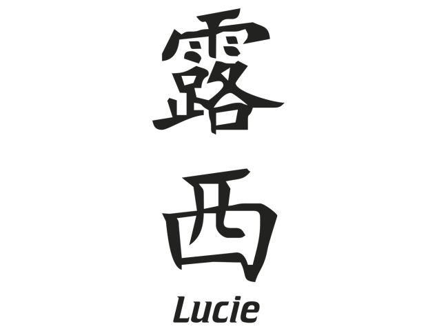 Prenom Chinois Lucie - Prénoms chinois