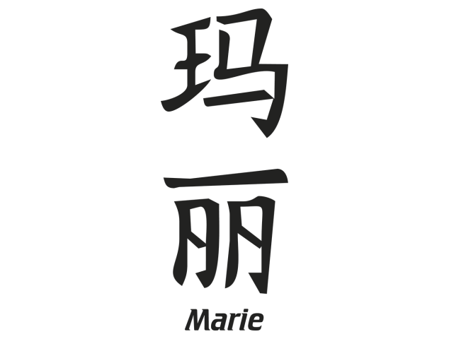 Prenom Chinois Marie - Prénoms chinois