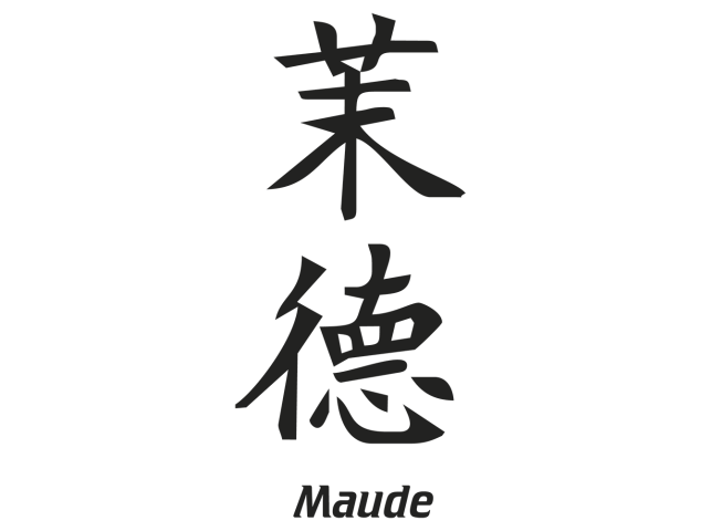 Prenom Chinois Maude - Prénoms chinois