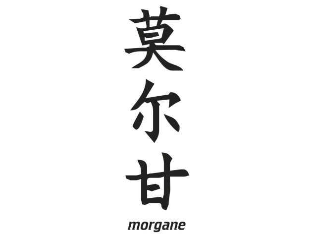 Prenom Chinois Morgane - Prénoms chinois