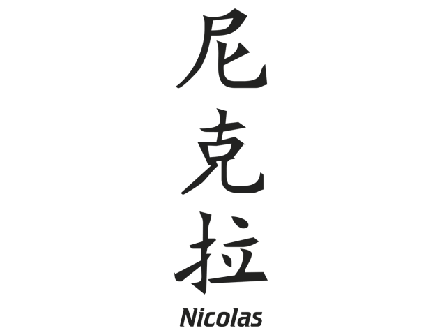 Prenom Chinois Nicolas - Prénoms chinois