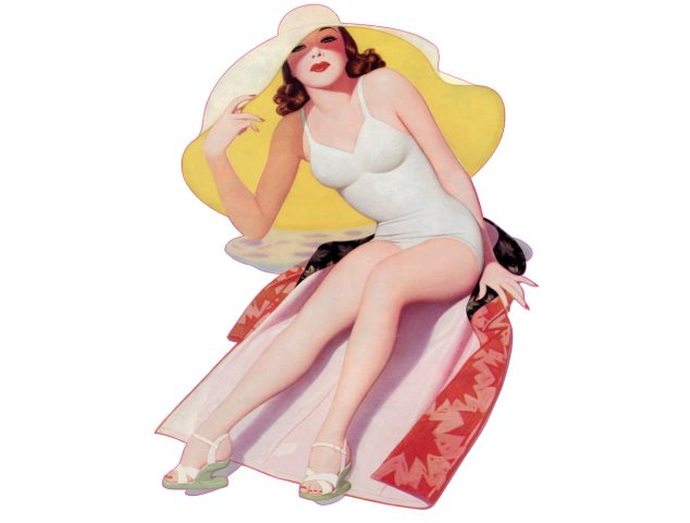 Autocollant pinup-10 - Pinups et filles sexy