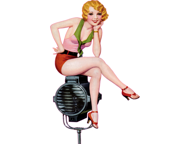 Autocollant pinup-11 - Pinups et filles sexy