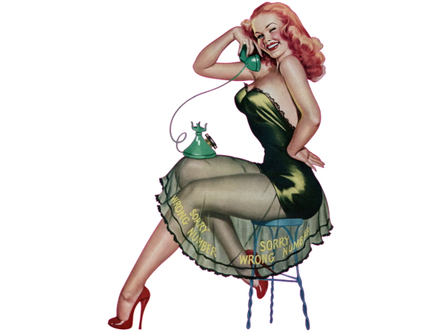 Autocollant pinup-17 - Pinups et filles sexy