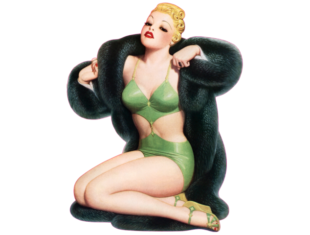 Autocollant pinup-19 - Pinups et filles sexy