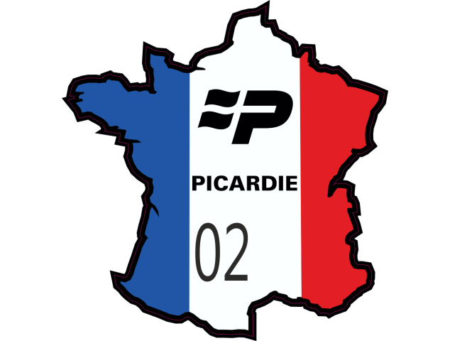 Stickers Aisne (Picardie) - Autocollants Regions