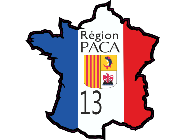 Stickers Bouches du Rhone (PACA) - Autocollants Regions