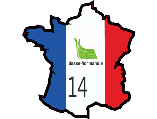 Stickers Calvados (Basse Normandie) - Autocollants Regions