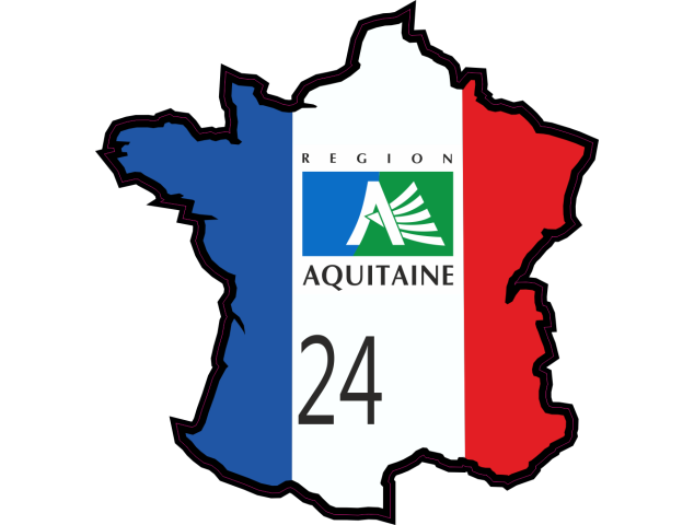 Stickers Dordogne ( Aquitaine ) - Autocollants Regions