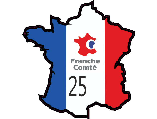Stickers Doubs (Franche-Comte) - Autocollants Regions