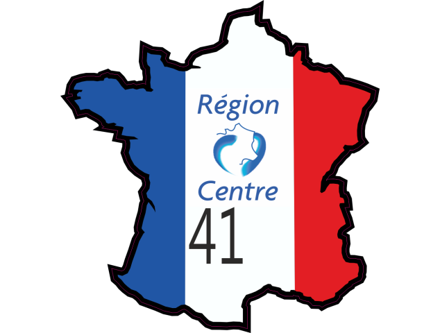 Stickers Loir et Cher (Centre) - Autocollants Regions