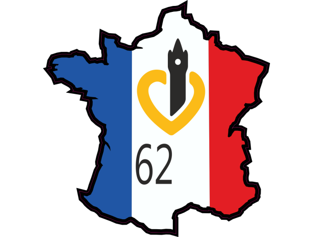 Stickers Pas de Calais (Nord Pas de Calais) - Autocollants Regions