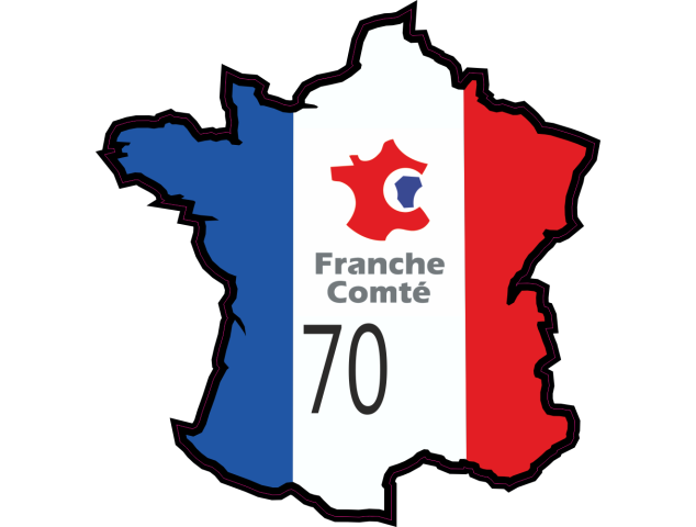 Stickers Haute Saone (Franche-Comte) - Autocollants Regions