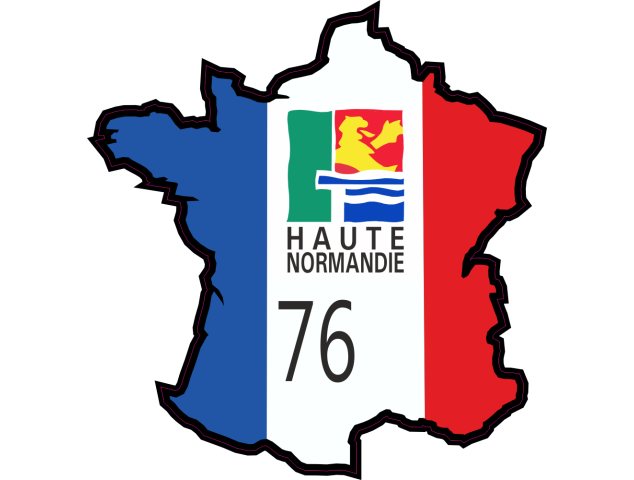 Stickers Seine Maritime (Haute Normandie) - Autocollants Regions