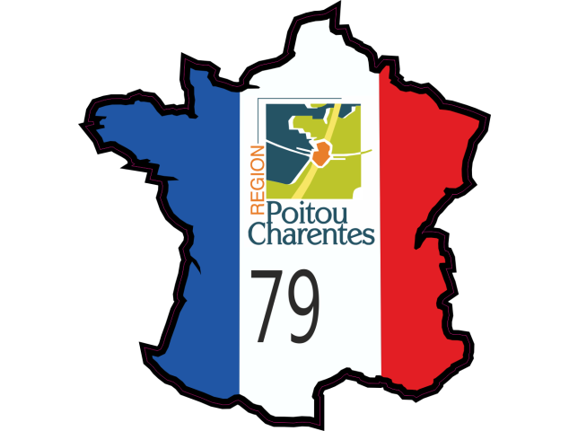 Stickers Deux Sevres (Poitou-Charentes) - Autocollants Regions