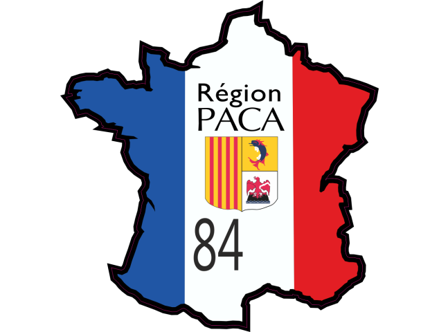 Stickers Vaucluse (PACA) - Autocollants Regions