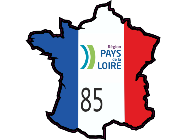 Stickers Vendee (Pays de la Loire) - Autocollants Regions