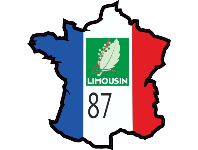 Stickers Haute Vienne (Limousin) - Autocollants Regions