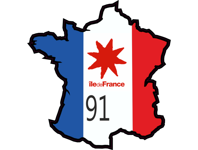 Stickers Essonne (Ile de France) - Autocollants Regions