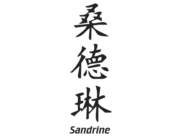 Prenom Chinois Sandrine - Prénoms chinois