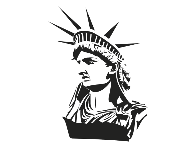 Sticker geant statue de la liberte - Monuments