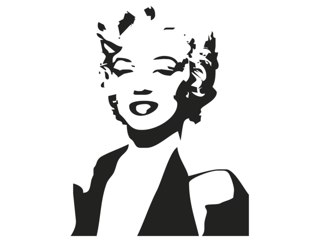 Stickers Marilyn Monroe - Stickers Adhesifs muraux