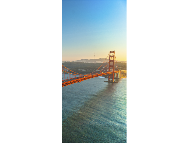 Pont De San Fransisco Golden Gate - Stickers Porte