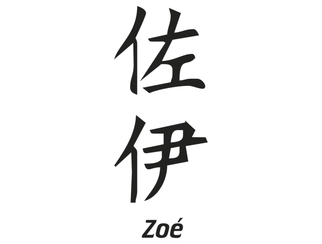 Prenom Chinois Zoe - Prénoms chinois