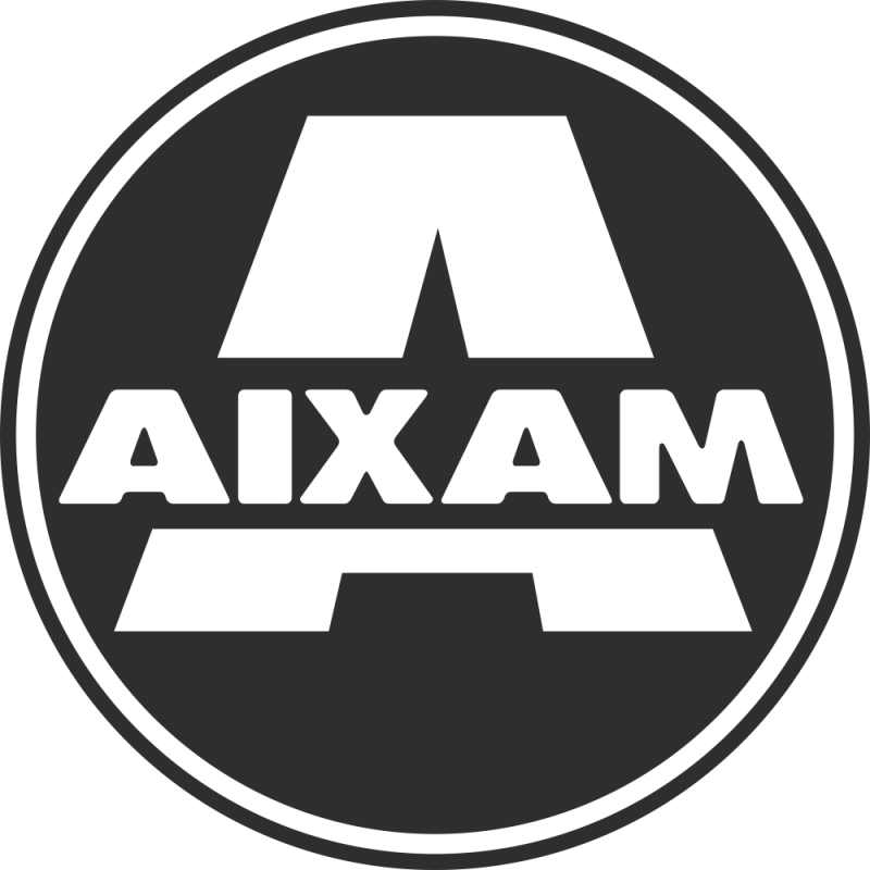 Sticker Sans Permis Aixam Ref 12287 Autocollants Stickers